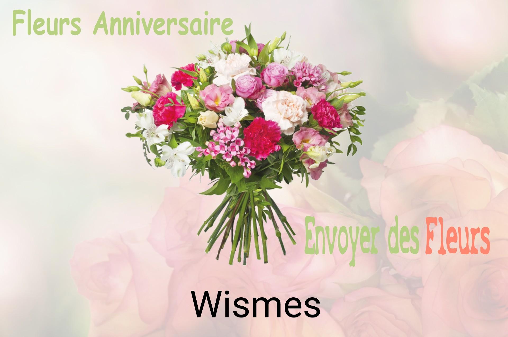 Bouquet de fleurs d’anniversaire livré à Wismes